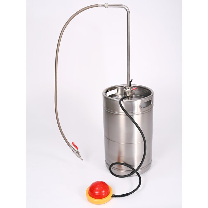 Safety storage container stainless steel with pressure-relief